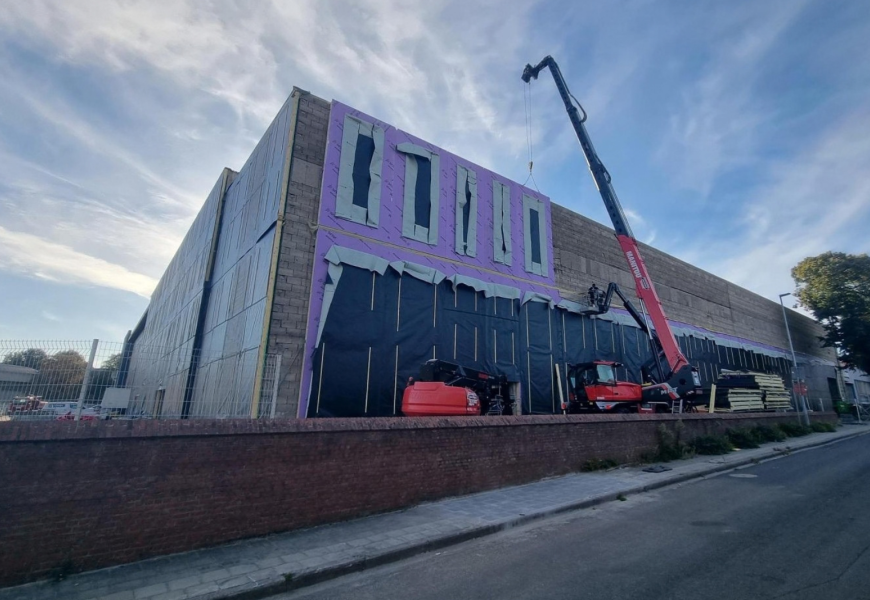 Rénovation énergétique de Namur Expo
