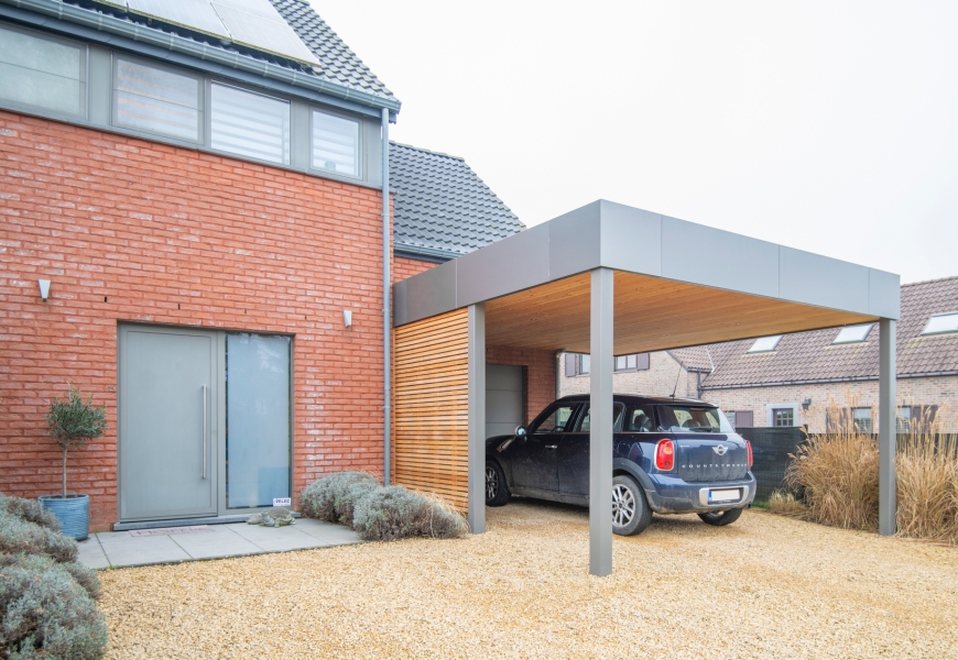 Carport contemporain