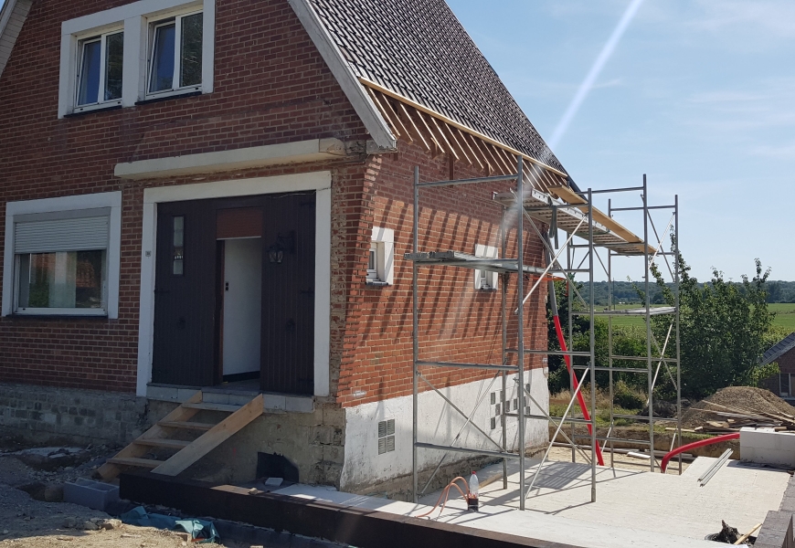 Extension en ossature bois