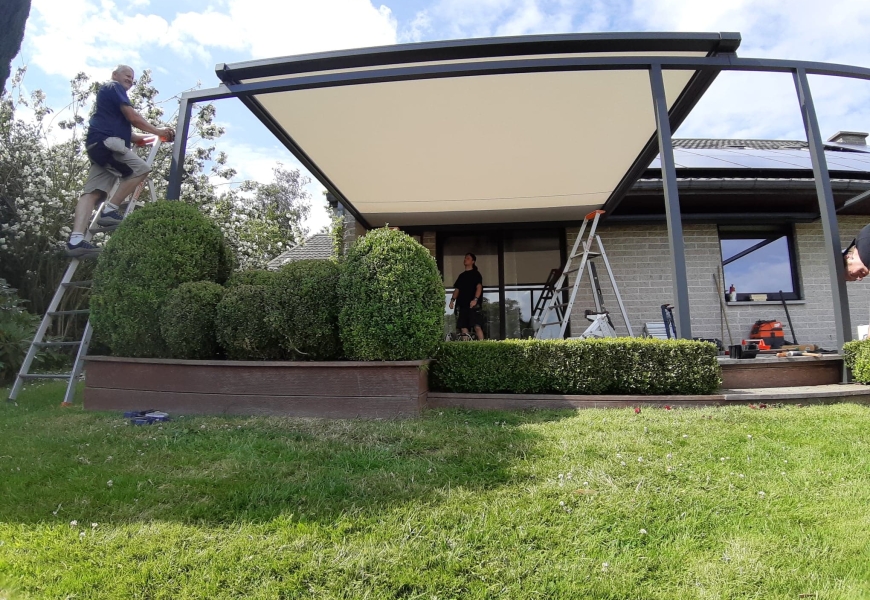 Pergola à Modave 
