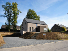 Maison en ossature bois en Région wallone