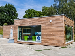 Construction d'une halte fluviale et d'un pavillon d'accueil touristique à FLOREFFE | RM Architect