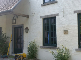 Portes et fenêtres Bois-aluminium à Mont-Saint-Guibert
