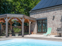 Aménagement cuisine extérieure à Beauraing