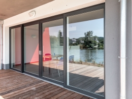Installation châssis, portes et fenêtres PVC-aluminium à Annevoie 
