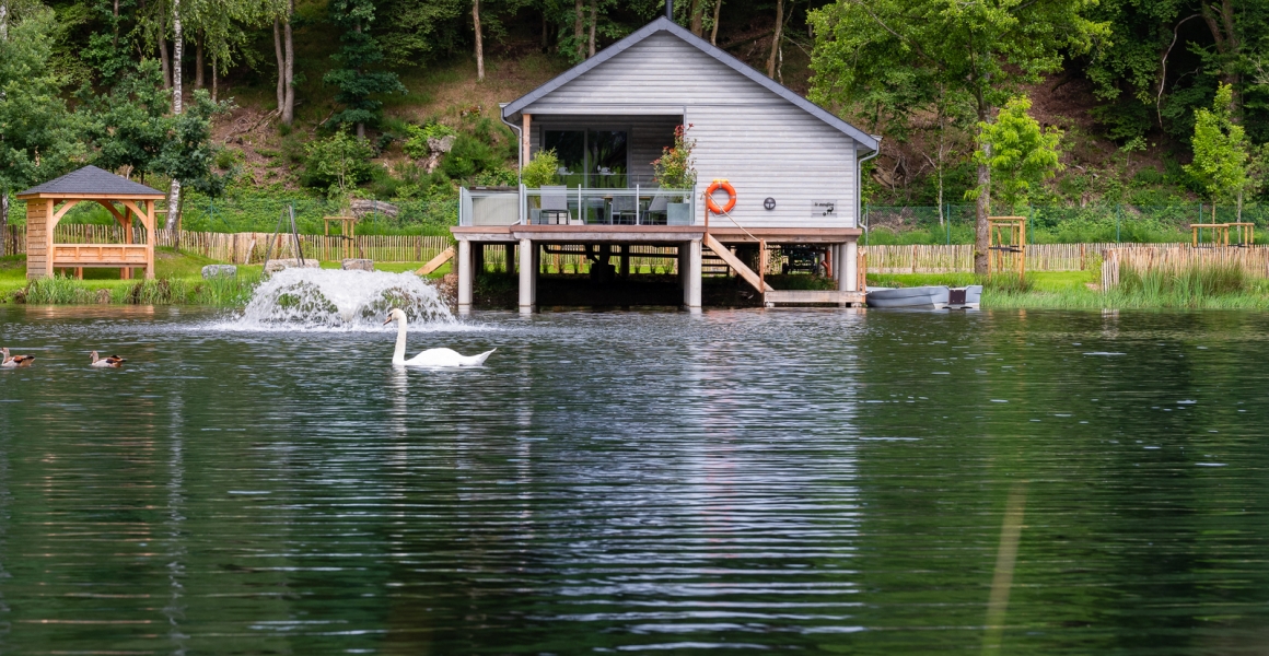 Construction de 14 chalets insolites en ossature bois en province du Luxembourg