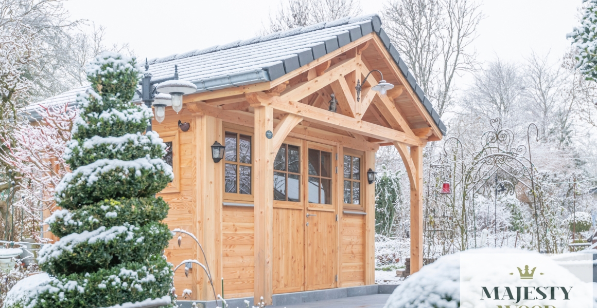 Chalet de jardin en bois à Namur